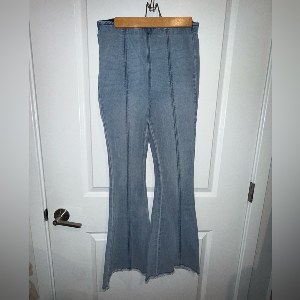 Stylish Flared Denim Jeans